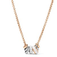 Halskette Fossil Dame in Stahl JF01122998 - JF01122998